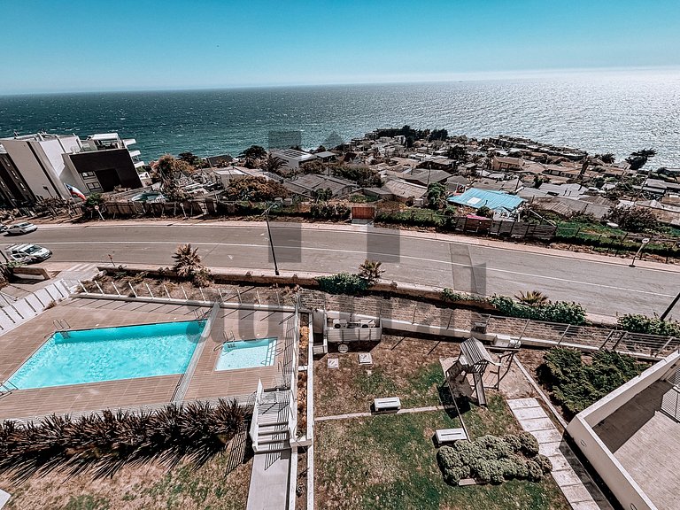 Apartamento Espectacular com Vista para o Mar