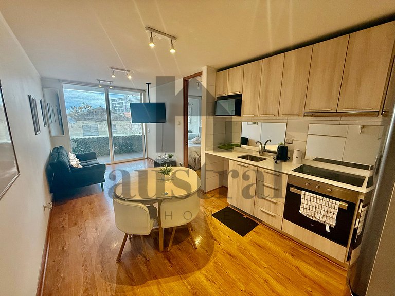 Depto a pasos de Stadio Italiano Apoquindo