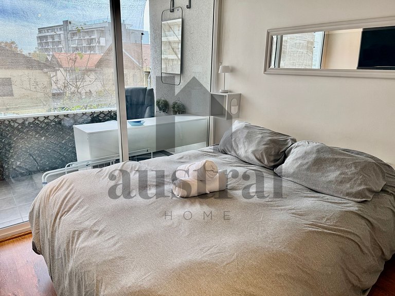 Depto a pasos de Stadio Italiano Apoquindo