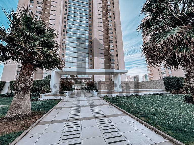 Apartamento confortável com uma bela vista para o mar