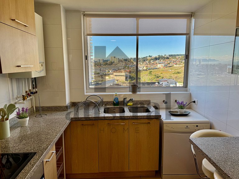 Bright and Spacious Apartment, Costa de Montemar