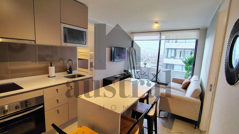 Beautiful and modern in front of Plaza Egaña