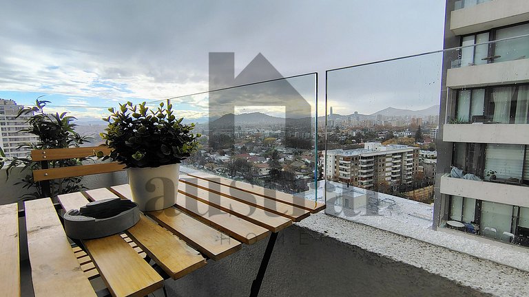 Beautiful and modern in front of Plaza Egaña