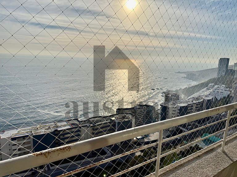 Apartment with Beautiful Sea View, Reñaca