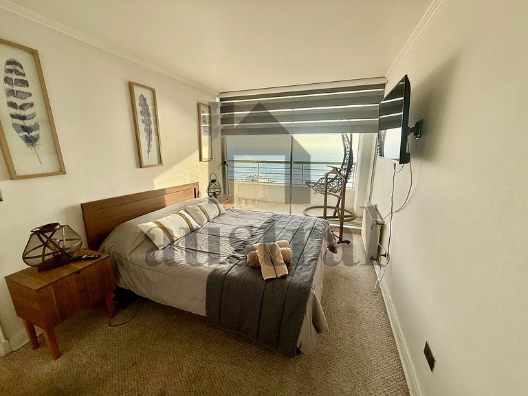 Apartment with Beautiful Sea View, Reñaca