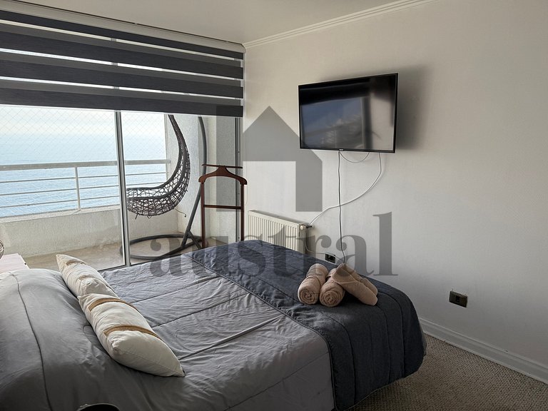Apartment with Beautiful Sea View, Reñaca