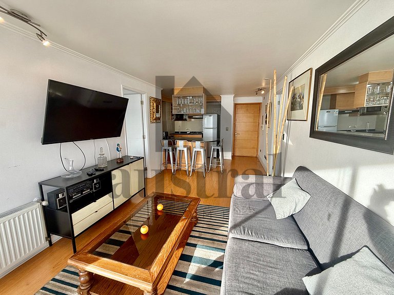 Apartamento com Linda Vista para o Mar, Reñaca