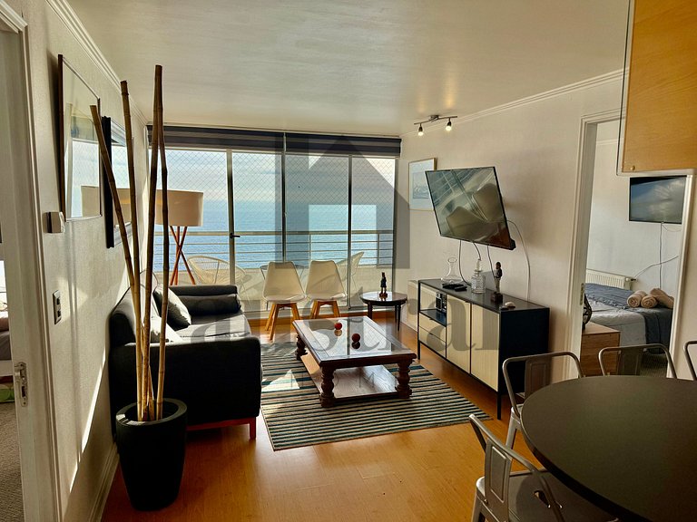 Apartamento com Linda Vista para o Mar, Reñaca