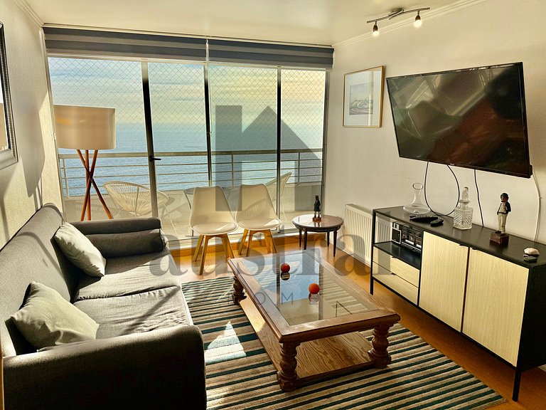 Apartment with Beautiful Sea View, Reñaca