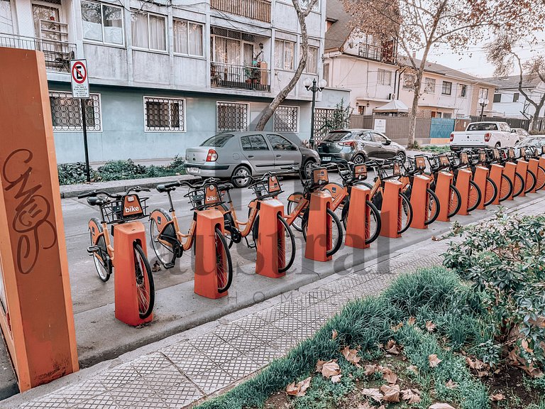 Hermoso y calido depto en Providencia