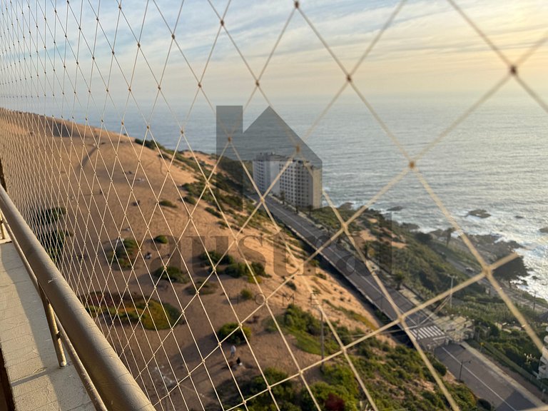 Apartamento confortável com uma bela vista para o mar