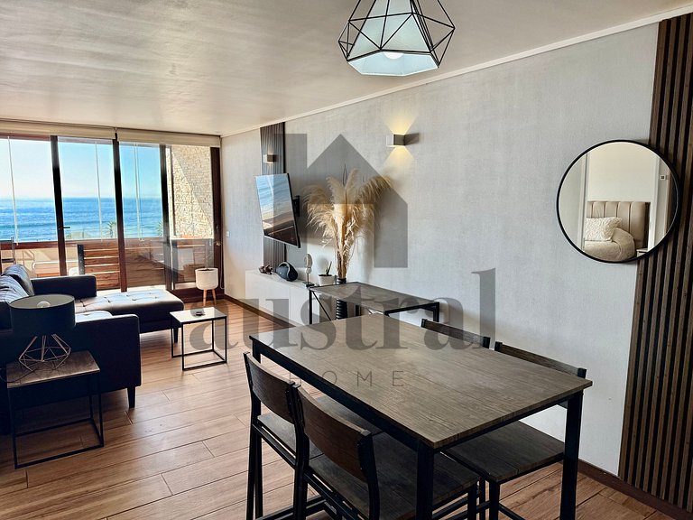 Vista espectacular en la costa de Concon