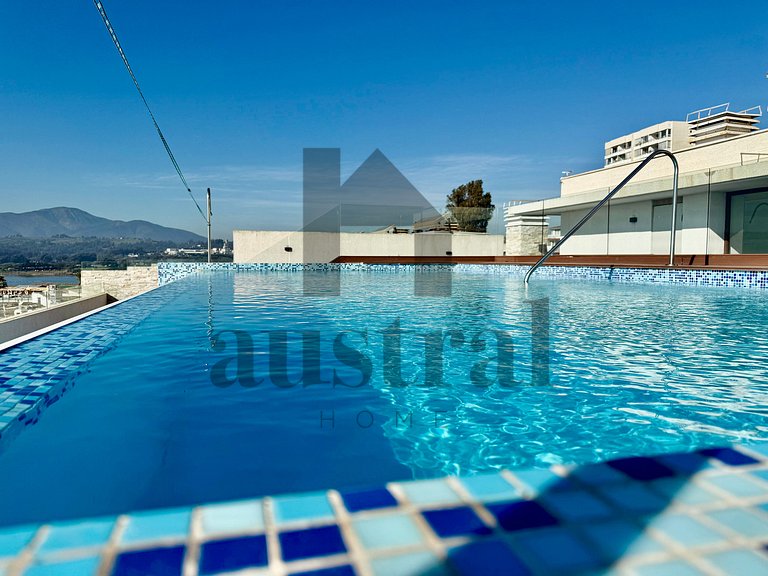 Vista espectacular en la costa de Concon