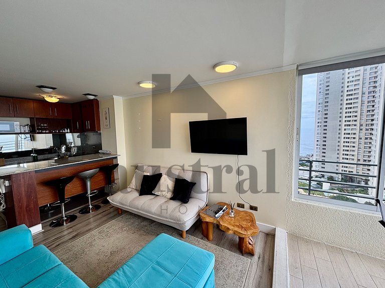 Spectacular apartment with heated pool