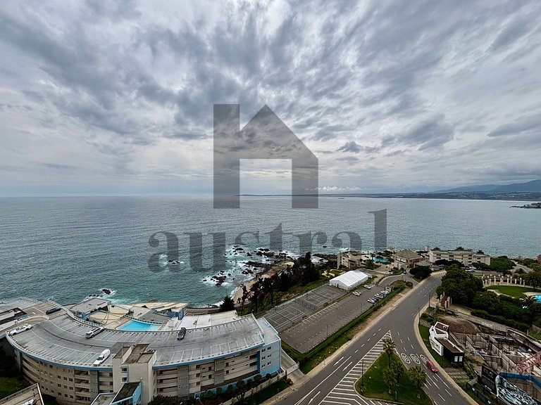 Increíble vista al mar con piscina temperada