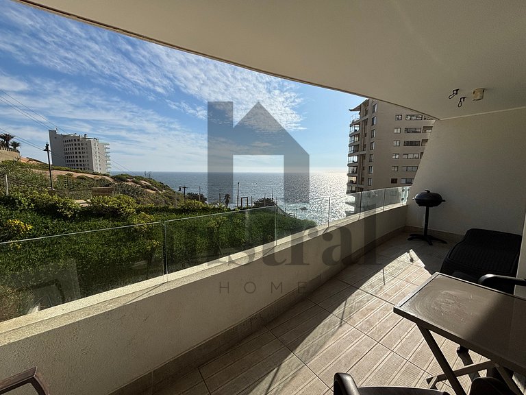 Cómodo Depto con Vista al Mar