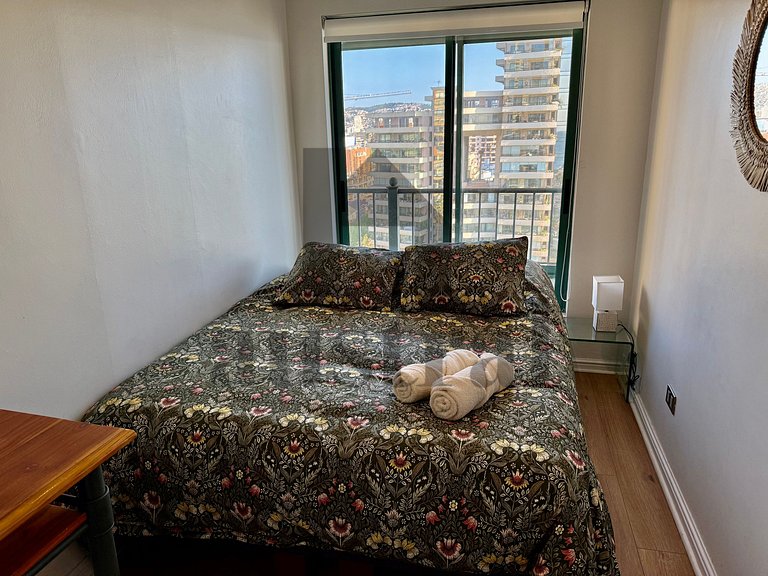 Espaçoso apartamento de frente para a praia e San Martin