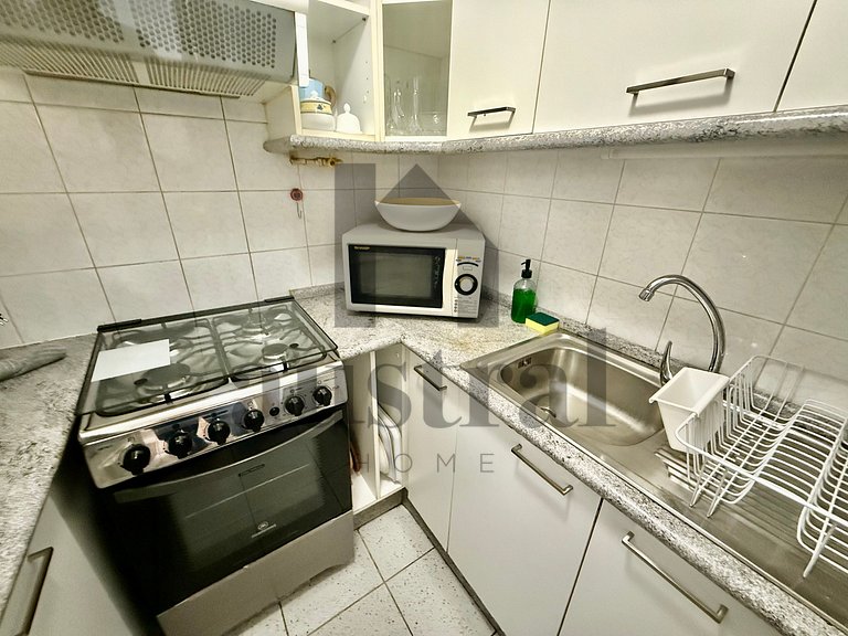 Espaçoso apartamento de frente para a praia e San Martin