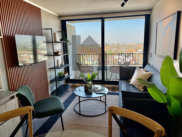 Apartamento novo e moderno totalmente decorado