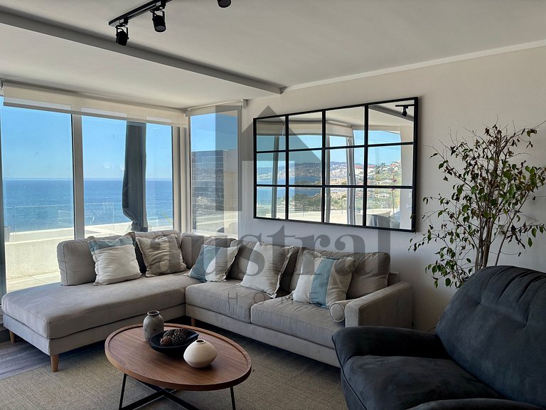 Nuevo y Encantador con vista al mar en Cochoa