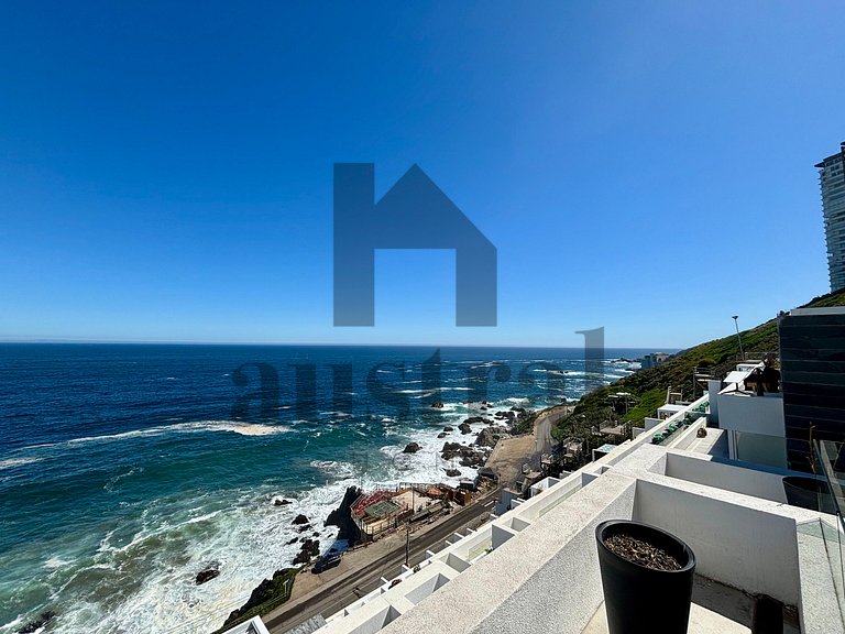 Nuevo y Encantador con vista al mar en Cochoa