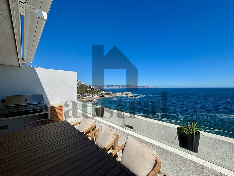 Nuevo y Encantador con vista al mar en Cochoa