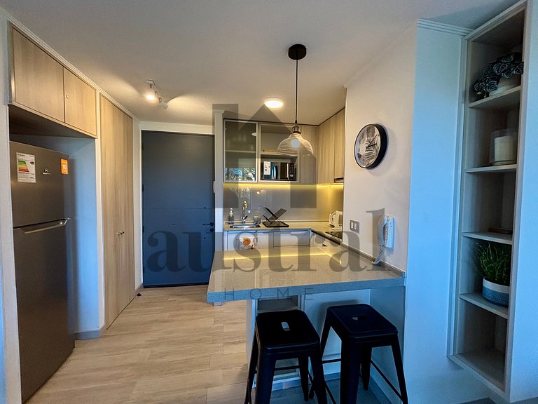 Apartamento acolhedor e bonito na Montemar