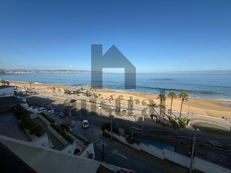 Wonderful apartment front of the 5th Sector Reñaca