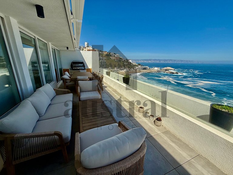 Nuevo y Encantador con vista al mar en Cochoa