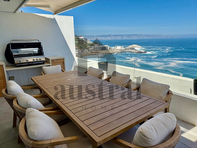 Nuevo y Encantador con vista al mar en Cochoa