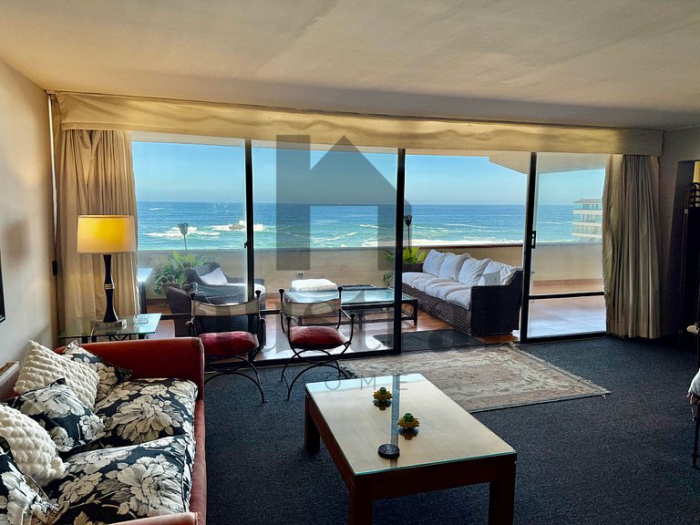 Wonderful apartment front of the 5th Sector Reñaca