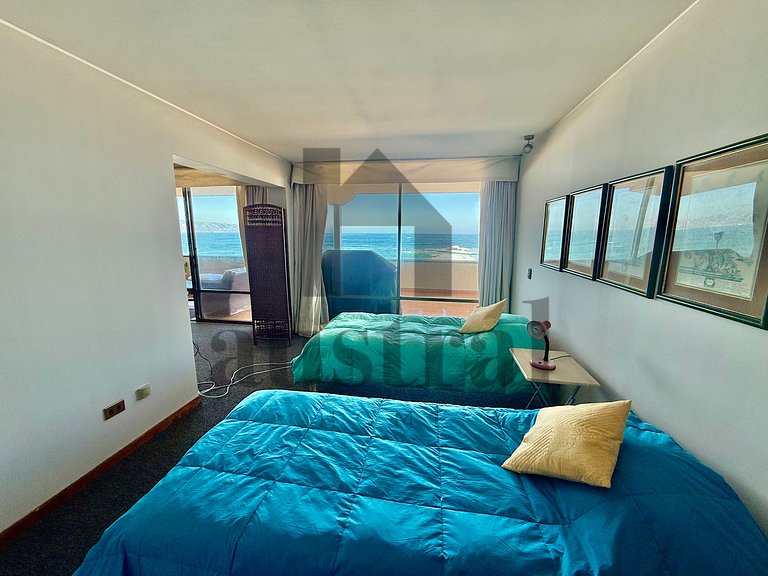 Wonderful apartment front of the 5th Sector Reñaca