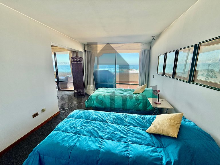 Wonderful apartment front of the 5th Sector Reñaca