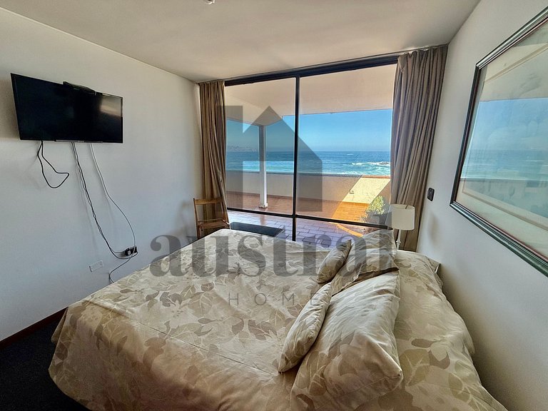 Wonderful apartment front of the 5th Sector Reñaca