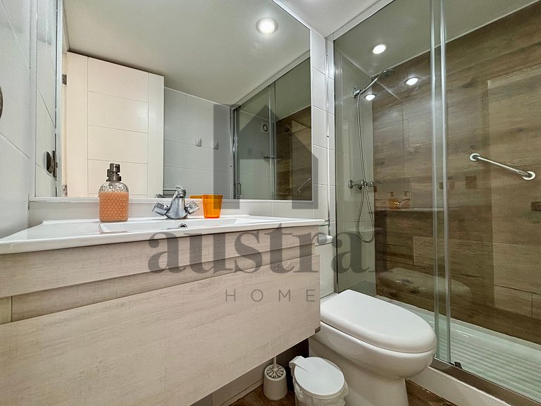 Apartamento à beira-mar com vista deslumbrante