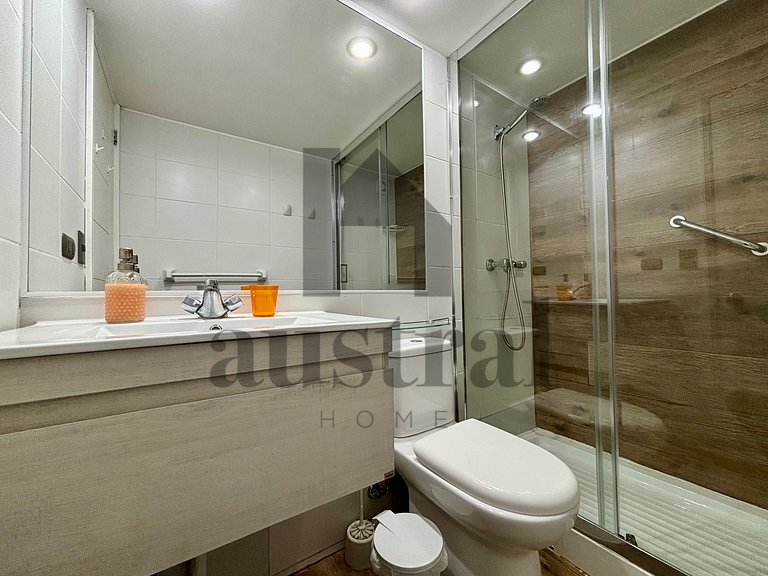 Apartamento à beira-mar com vista deslumbrante