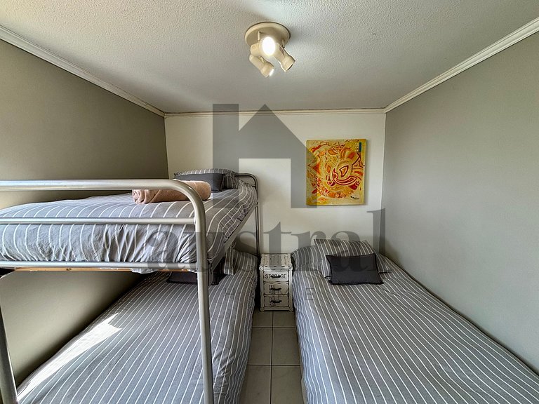 Apartamento à beira-mar com vista deslumbrante