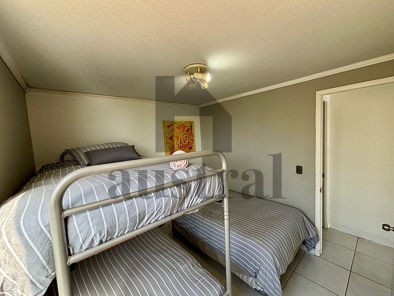 Apartamento à beira-mar com vista deslumbrante