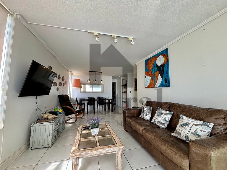 Apartamento à beira-mar com vista deslumbrante