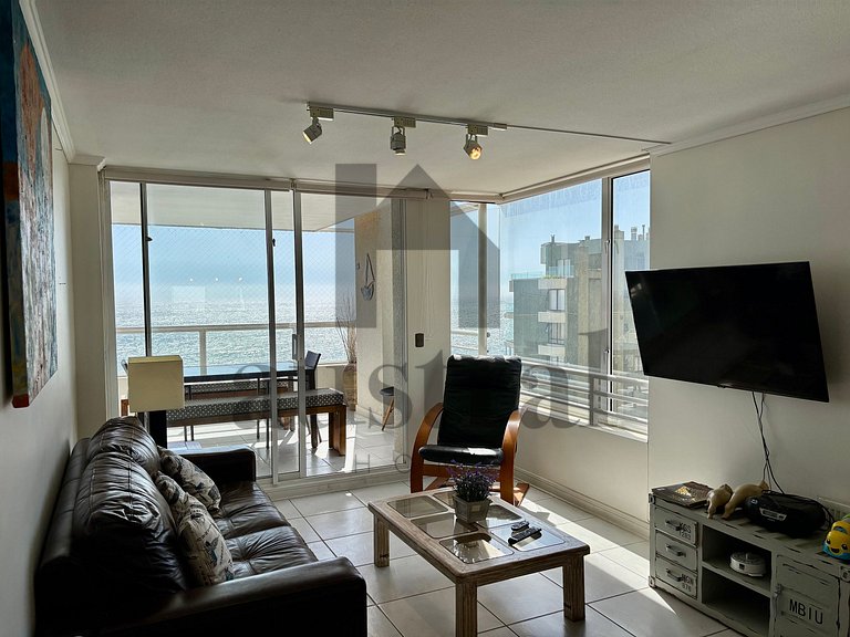 Oceanfront apartment with stunning view