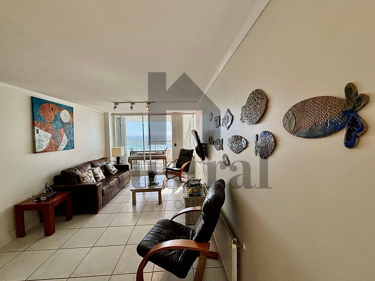 Oceanfront apartment with stunning view