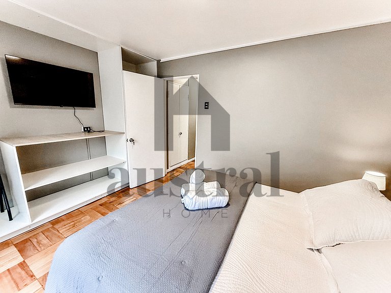 Apartamento Aconchegante Perto do Costanera Center