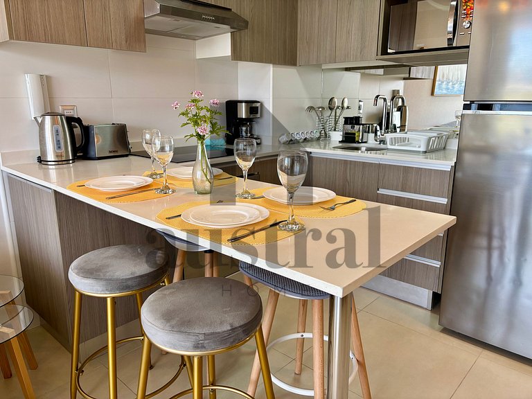 Lindo apartamento cheio de descanso