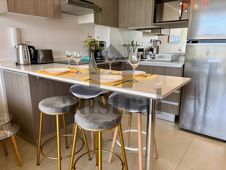 Lindo apartamento cheio de descanso