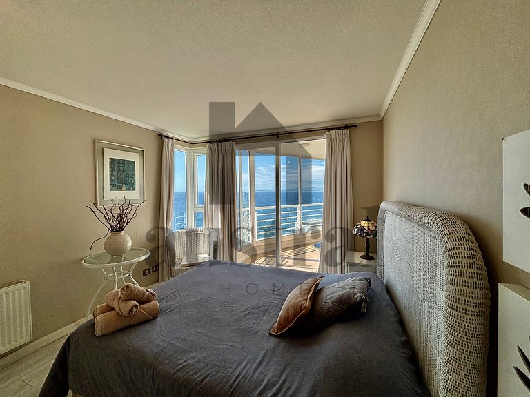 Vista clara e próximo à praia