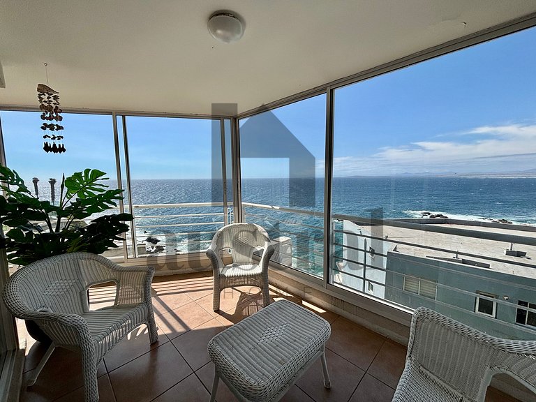 Vista clara e próximo à praia