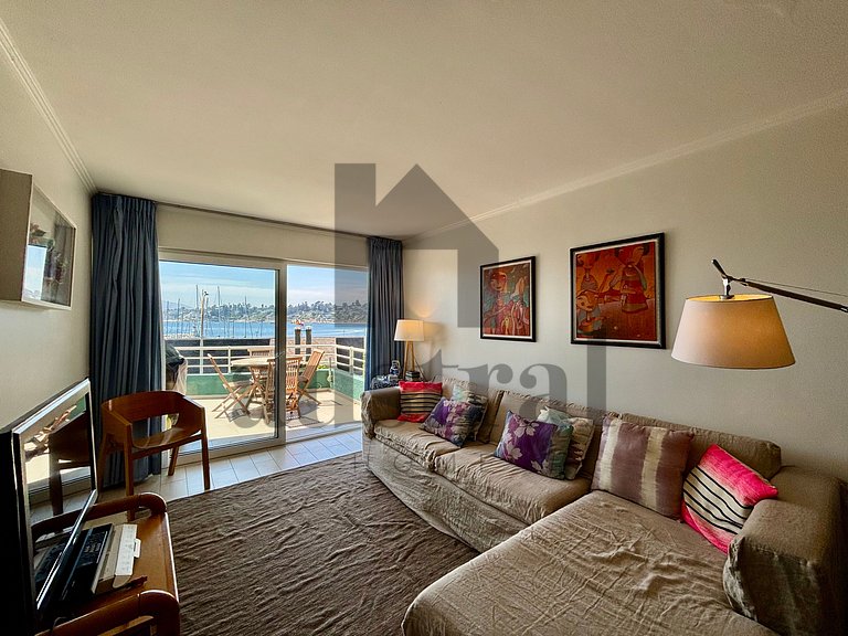 Espectacular depto full Vista al Mar Higuerillas