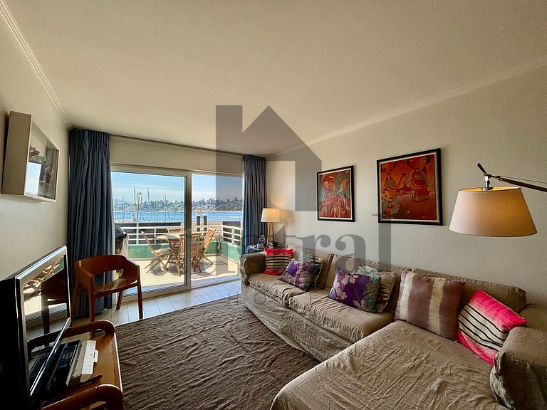 Espectacular depto full Vista al Mar Higuerillas