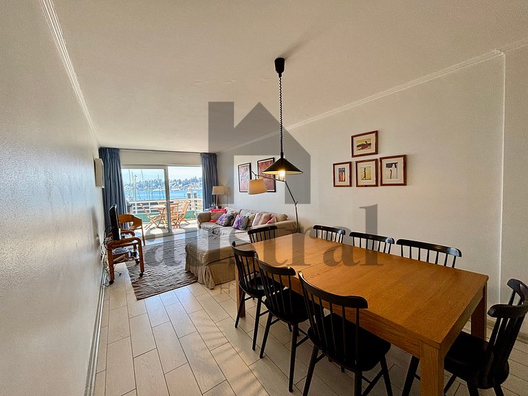 Espectacular depto full Vista al Mar Higuerillas