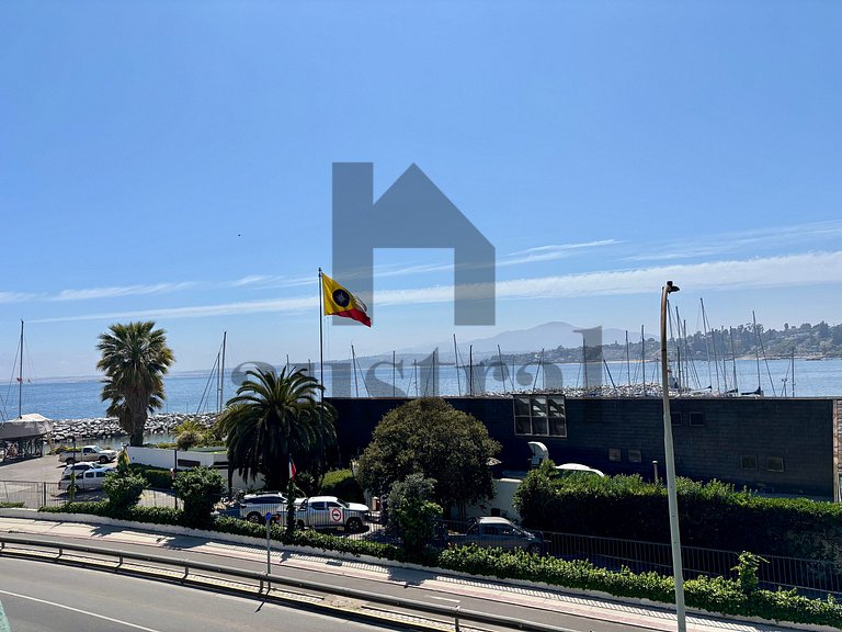 Espectacular depto full Vista al Mar Higuerillas